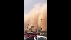 Powerful Sandstorm Hits Ryadh, Saudi Arabia,  uae  and other Gulf country _ April 2015