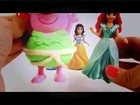 Cartoon Kids  Peppa Pig Play Doh Plus Disney Princess Makeover with Frozen Elsa Mermaid Ariel and S