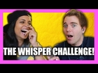 THE WHISPER CHALLENGE with SUPERWOMAN!