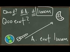 Going Where? Quo It? : Visual Latin Chalkboard - Lesson 1