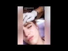 Bella Thorne Snapchats her eyebrows getting tattooed