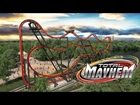 Total Mayhem Roller Coaster Teaser w POV Shots Six Flags Great Adventure 2016