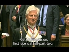 Watch Dennis Skinner's traditional Queen's speech joke